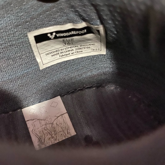 Vivobarefoot Trail FG Women’s Shoes | Size US 5 / EU 36 | Charcoal | LIKE NEW - Picture 6 of 6